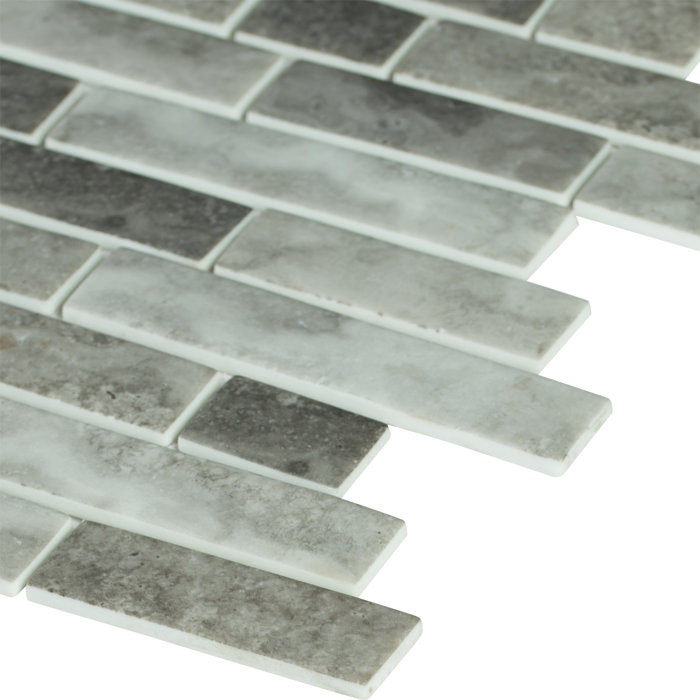 MSI Urban Tapestry Interlocking Random Sized Glass Mosaic Tile Wayfair